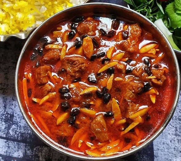 Khoresh-e Khalal stew of Kermanshah