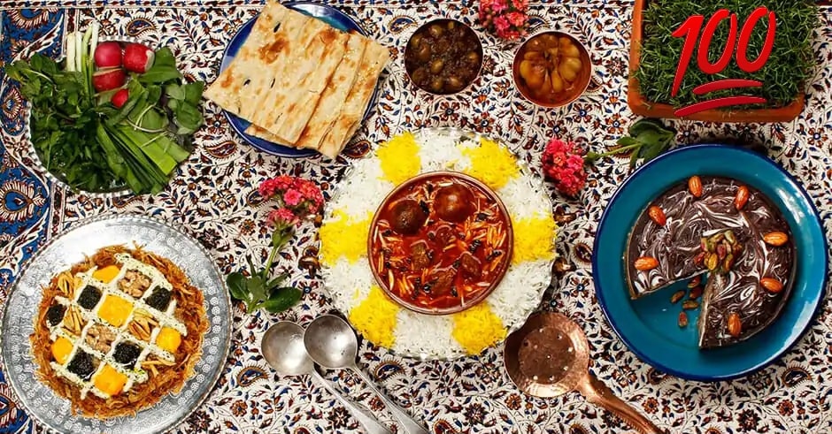 Khoresh-e Khalal stew of Kermanshah (almond slices stew)
